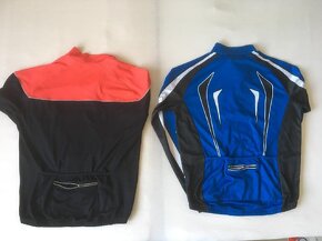dvě cyklo trika dlouhý rukáv vel. 36/38 - 2