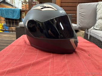 Integrální motocyklová helma – černý mat – vel. XS (53–54 cm - 2