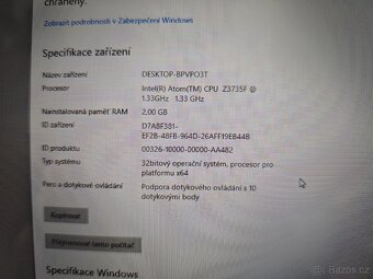 Mini tablet s klávesnicí a Windows 10 - 2