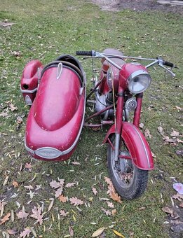 Jawa 350 + Velorex - 2