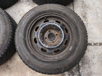 15" 4x108 zimní komplet Peugeot Citroen + 205/65R15 8m - 2