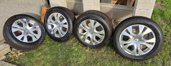 Prodám sadu ALU kola + zímní pneu Citroen - 2