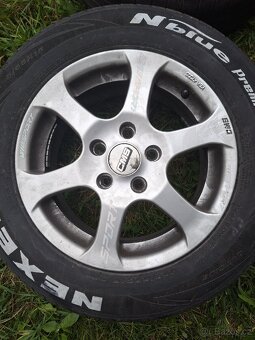 Alu kola r15 5x112 + pneu - 2