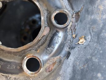 Ocelová kola VW R14, 5x100 ET35 - 2