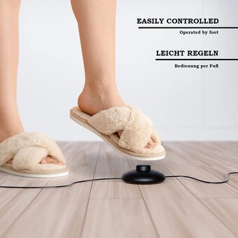 Jago Stojací oblouková lampa, oranžová, 130 - 180 cm - 2