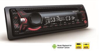 SONY CDX-G1000U , USB , MP3 , AUX.... , 55 X 4 Watt - 2