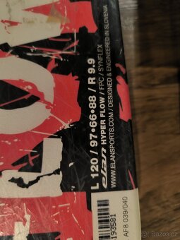 Dětské lyže 120cm + hůlky 90cm - 2