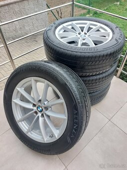 Originální ALU kola na BMW X3 225/60/ R18 104W - 2