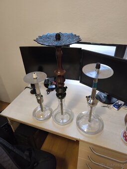 Vodní dýmka (y), korunky, váza - 2