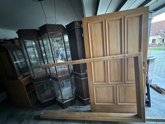 Prodám dubové dveře s obloužkou - 2