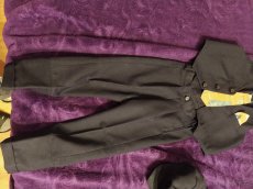 Kalhoty, vestička, čepice, kravata - 2