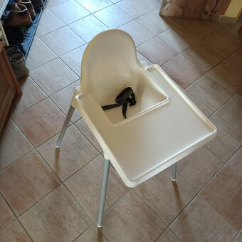 Dětská krmící ikea židlička - 2