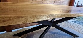 Masivni dubový stůl 200x100cm - 2