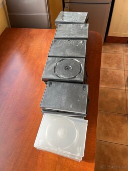Obaly na cd/dvd, přes 50ks - 2