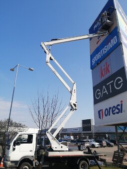 Montážní plošina. Nissan Cabstar.21m, 9m - 2