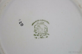 Italský porcelán Ceramica Lombarda Milano - talíře - 2