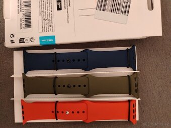 Set řemínků Silicone Strap na Apple Watch 42/44/45/49mm - 2