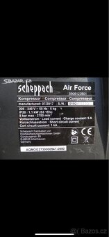 Bezolejovy kompresor Scheppach - 2