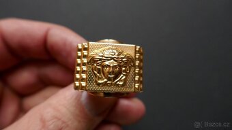 ZLATÉ PRSTENY VERSACE 13.15G//4.1G//14 KARÁTŮ 585 PUNCOVÁNO - 2