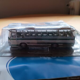 Prodám 5ks kovových modelů autobusů 1:72 - 2