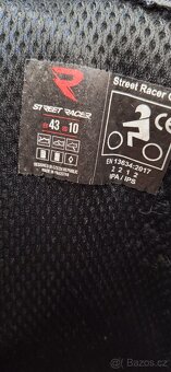 Moto boty street racer vel 43 - 2