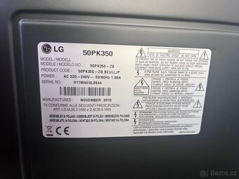 Prodám televizi LG50PK350 - 2