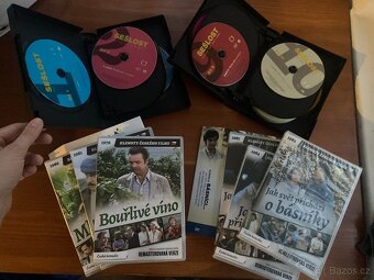 Mix DVD seriálů - viz foto - 2