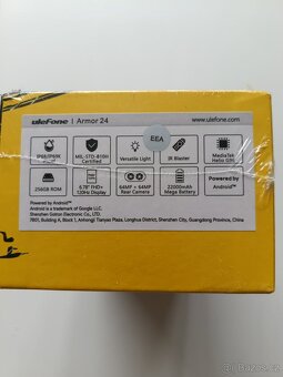 ULEFONE ARMOR 24 24GB RAM 22000mAh 64MPx NFC OBRAZOVKA 6.78 - 2