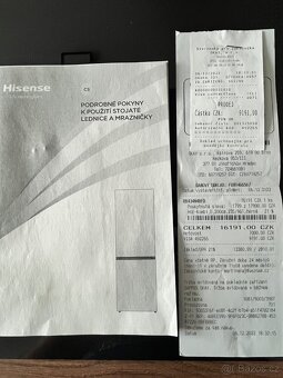 Prodám ledničku Hisence - 2