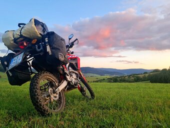 Horní a boční nosiče zavazadel Honda CRF300 L +2x brašny - 2