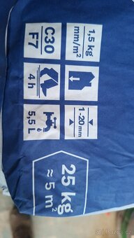 Samonivelační stěrka BOSTIK - 2