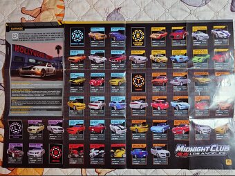 PS3 - PlayStation 3 mapa midnight club los Angeles - 2