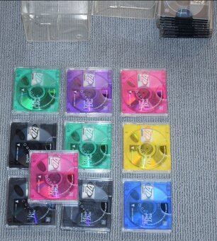 MD minidisc MAXELL 74min., s obaly, plast.MD box,sada 10ks - 2