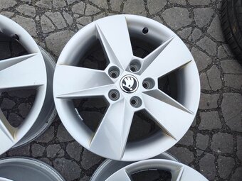 16"alu sada Ilias 5x112 origo Škoda Octavia 3 Golf 7 Leon - 2