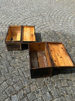 Dřevěné vojenské kufry - 2