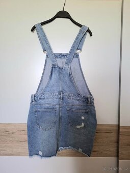 Nové denimové šaty M - 2