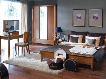 POSTEL BlackRedWhite160 Cm včetně roštu + matrace Ikea. - 2