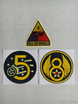 Nášivky/Nálepky US WW2 - 2