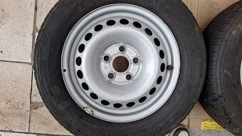 Sada disků VW 16" 5x120 letní pneu 205/65 R16C 3-7mm - 2