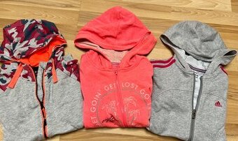 Dívčí mikina/mikiny s kapucí/vel.152 - 2