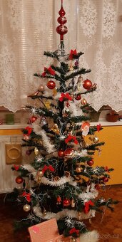 Vánoční umělý stromek 180 cm   - 2