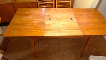 Stylový jídelní stůl – poctivé retro (rozkládací) - 2