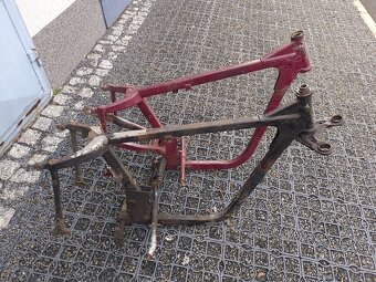 Rám se štítkem jawa 350 - 2