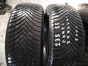 Prodám pneu CONTINENTAL 235/55/18 - 2