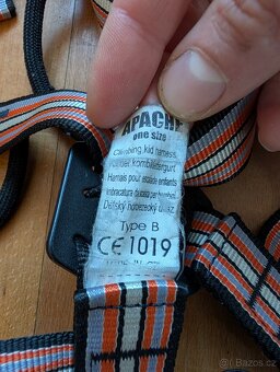 Dětský horolezecký sedák Apache One Size - 2