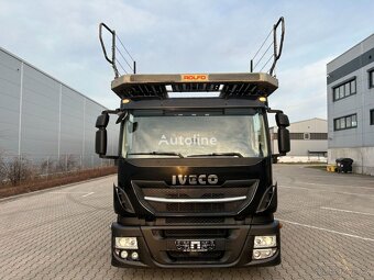 Autotransportér IVECO Stralis 460 + přívěs Rolfo Pegasus - 2