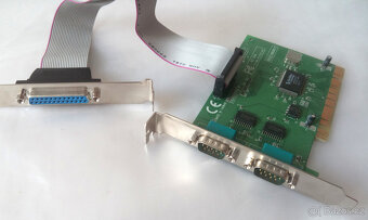 řadič PCI -> 2x COM RS232 + LPT - 2