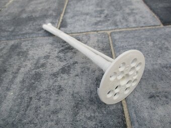 FASÁDNÍ HMOŽDINKY TALÍŘOVÉ - 10 / 220mm - NEPOUŽITÉ - 83ks - 2