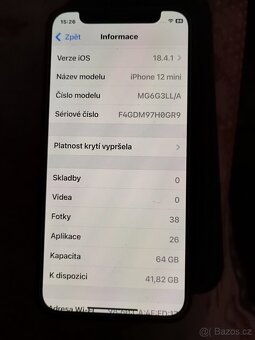 Iphone apple 12 mini 64GB - 2