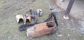 Plechy rám, Jawa 21 - 2